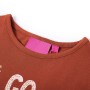 Langarm-T-Shirt für Kinder in der Farbe Cognac 140 von vidaXL, Kinder-T-Shirts - Ref: Foro24-13558, Preis: 9,49 €, Rabatt: %