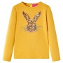 Children's long-sleeved t-shirt in ocher color 92 by vidaXL, Kids T-shirts - Ref: Foro24-13964, Price: 10,43 €, Discount: %