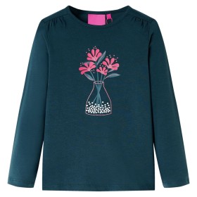 Dark green long-sleeved children's t-shirt 92 by vidaXL, Kids T-shirts - Ref: Foro24-13979, Price: 10,99 €, Discount: %