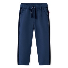 Children's pants with black trim navy blue 92 by vidaXL, kids pants - Ref: Foro24-14922, Price: 14,99 €, Discount: %