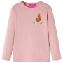 Camiseta infantil de manga larga rosa claro 140 de vidaXL, Camisetas para niños - Ref: Foro24-13513, Precio: 9,81 €, Descuent...