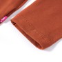 Langarm-T-Shirt für Kinder in der Farbe Cognac 140 von vidaXL, Kinder-T-Shirts - Ref: Foro24-13683, Preis: 9,49 €, Rabatt: %