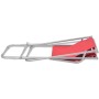 Reclining sun loungers, 2 units, red steel by vidaXL, Loungers - Ref: Foro24-42937, Price: 111,25 €, Discount: %