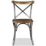 Dining chairs 2 units solid mango wood by vidaXL, dining chairs - Ref: Foro24-244592, Price: 288,88 €, Discount: %