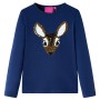 Navy blue long-sleeved children's t-shirt 140 by vidaXL, Kids T-shirts - Ref: Foro24-14183, Price: 8,74 €, Discount: %