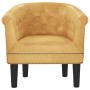 Gold faux leather armchair by vidaXL, Armchairs - Ref: Foro24-356500, Price: 156,16 €, Discount: %