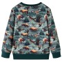 Dunkelgrünes Kinder-Sweatshirt 116 von vidaXL, Kinder-T-Shirts - Ref: Foro24-12981, Preis: 12,12 €, Rabatt: %