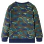 Dunkles Khaki-Mélange-Sweatshirt für Kinder 140 von vidaXL, Kinder-T-Shirts - Ref: Foro24-13243, Preis: 14,83 €, Rabatt: %