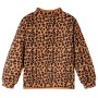 Light cognac children's sweatshirt 140 by vidaXL, Kids T-shirts - Ref: Foro24-14473, Price: 13,44 €, Discount: %