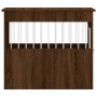 Dog cage engineered wood brown oak 55x80x68 cm by vidaXL, Dog kennels - Ref: Foro24-838329, Price: 100,38 €, Discount: %