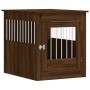 Dog cage engineered wood brown oak 64.5x80x71 cm by vidaXL, Dog kennels - Ref: Foro24-838336, Price: 112,69 €, Discount: %