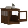 Dog cage engineered wood brown oak 64.5x80x71 cm by vidaXL, Dog kennels - Ref: Foro24-838336, Price: 112,69 €, Discount: %