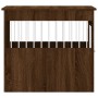 Dog cage engineered wood brown oak 64.5x80x71 cm by vidaXL, Dog kennels - Ref: Foro24-838336, Price: 112,69 €, Discount: %