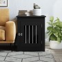 Jaula para perros madera de ingeniería negro 55x75x65 cm de vidaXL, Casetas para perros - Ref: Foro24-838317, Precio: 89,13 €...