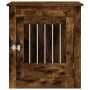 Engineered wood dog cage smoked oak 64.5x80x71 cm by vidaXL, Dog kennels - Ref: Foro24-838334, Price: 102,83 €, Discount: %