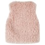 Children's light pink synthetic fur vest 116 by vidaXL, Children's outerwear - Ref: Foro24-14396, Price: 11,75 €, Discount: %