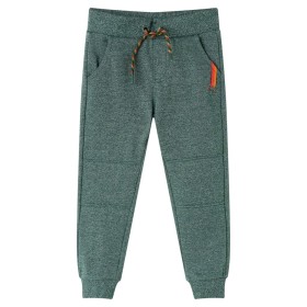 Dunkelgrüne Kinder-Jogginghose 104 von vidaXL, Kinderhosen - Ref: Foro24-12915, Preis: 10,38 €, Rabatt: %