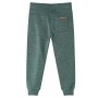 Pantalones de chándal infantiles verde oscuro 104 de vidaXL, Pantalones de niños - Ref: Foro24-12915, Precio: 14,42 €, Descue...