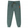 Pantalones de chándal infantiles verde oscuro 128 de vidaXL, Pantalones de niños - Ref: Foro24-12917, Precio: 16,50 €, Descue...