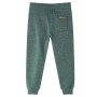 Pantalones de chándal infantiles verde oscuro 128 de vidaXL, Pantalones de niños - Ref: Foro24-12917, Precio: 16,50 €, Descue...