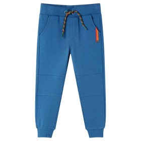 Pantalones de chándal infantiles azul 104 de vidaXL, Pantalones de niños - Ref: Foro24-12920, Precio: 10,38 €, Descuento: %