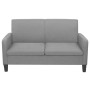 2-Sitzer-Sofa 135x65x76 cm hellgrau von vidaXL, Sofas - Ref: Foro24-244708, Preis: 244,26 €, Rabatt: %