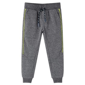 Pantalones de chándal infantiles gris mélange 140 de vidaXL, Pantalones de niños - Ref: Foro24-13283, Precio: 10,99 €, Descue...