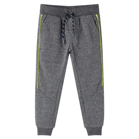 Pantalones de chándal infantiles gris mélange 140 de vidaXL, Pantalones de niños - Ref: Foro24-13283, Precio: 13,87 €, Descue...