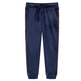 Pantalones de chándal infantiles azul marino 92 de vidaXL, Pantalones de niños - Ref: Foro24-14314, Precio: 13,99 €, Descuent...