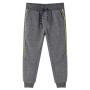 Gray mélange children's sweatpants 116 by vidaXL, kids pants - Ref: Foro24-13281, Price: 10,26 €, Discount: %