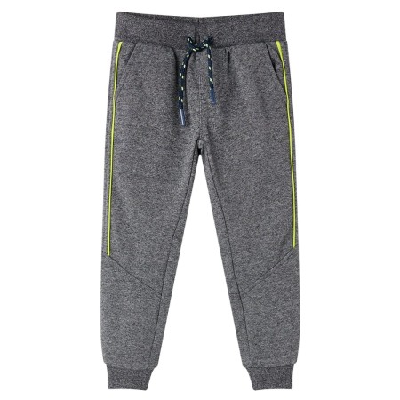 Gray mélange children's sweatpants 116 by vidaXL, kids pants - Ref: Foro24-13281, Price: 10,26 €, Discount: %