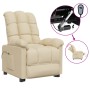 Cream Fabric Electric Recliner by vidaXL, Armchairs - Ref: Foro24-3073757, Price: 227,99 €, Discount: %