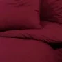 Burgundy light microfiber duvet cover set 200x200 cm by vidaXL, Duvet covers - Ref: Foro24-136043, Price: 22,08 €, Discount: %