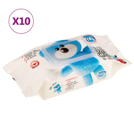 Baby wipes 10 packs 720 wipes by vidaXL, Children's wipes - Ref: Foro24-15221, Price: 15,74 €, Discount: %