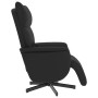 Reclining massage armchair with footrest in black synthetic leather by vidaXL, Armchairs - Ref: Foro24-356597, Price: 188,68 ...