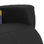 Sillón reclinable masaje con reposapiés cuero sintético negro de vidaXL, Sillones - Ref: Foro24-356597, Precio: 188,68 €, Des...