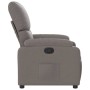 Sillón reclinable de tela gris taupe de vidaXL, Sillones - Ref: Foro24-373418, Precio: 220,38 €, Descuento: %