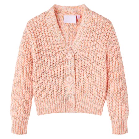 Pink children's knitted cardigan 128 by vidaXL, Children's outerwear - Ref: Foro24-14568, Price: 15,99 €, Discount: %