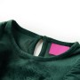 Children's blouse with dark green ruffles 140 by vidaXL, Kids T-shirts - Ref: Foro24-15110, Price: 11,99 €, Discount: %