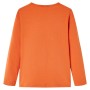 Camiseta infantil de manga larga naranja tostado 104 de vidaXL, Camisetas para niños - Ref: Foro24-14210, Precio: 10,20 €, De...