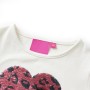 Long-sleeved off-white children's t-shirt size 140 by vidaXL, Kids T-shirts - Ref: Foro24-13793, Price: 12,20 €, Discount: %