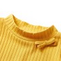 Camiseta infantil manga larga de punto elástico ocre oscuro 92 de vidaXL, Camisetas para niños - Ref: Foro24-13834, Precio: 7...