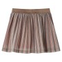 Falda plisada infantil con purpurina marrón y rosa 92 de vidaXL, Pantalones de niños - Ref: Foro24-14554, Precio: 14,99 €, De...