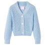 Strickjacke für Kinder in Blau 116 von vidaXL, Oberbekleidung für Kinder - Ref: Foro24-14582, Preis: 13,12 €, Rabatt: %