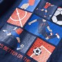 Camiseta infantil de manga larga azul marino mélange 92 de vidaXL, Camisetas para niños - Ref: Foro24-12699, Precio: 8,99 €, ...