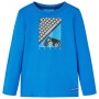 Camiseta infantil de manga larga azul cobalto 140 de vidaXL, Camisetas para niños - Ref: Foro24-12818, Precio: 9,99 €, Descue...