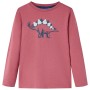 Camiseta infantil de manga larga rojo oscuro 92 de vidaXL, Camisetas para niños - Ref: Foro24-12864, Precio: 9,49 €, Descuent...