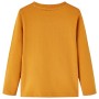 Dark ocher long-sleeved children's t-shirt 140 by vidaXL, Kids T-shirts - Ref: Foro24-12858, Price: 8,06 €, Discount: %