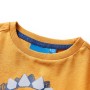 Dark ocher long-sleeved children's t-shirt 140 by vidaXL, Kids T-shirts - Ref: Foro24-12858, Price: 8,06 €, Discount: %