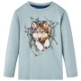 Camiseta infantil de manga larga azul claro 104 de vidaXL, Camisetas para niños - Ref: Foro24-12935, Precio: 8,41 €, Descuent...